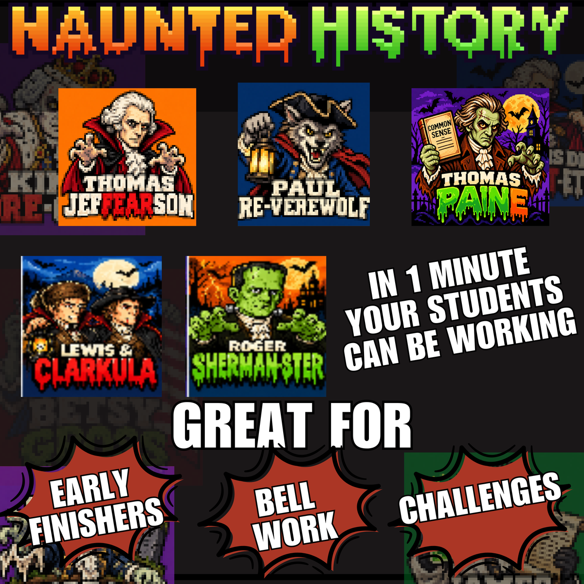 Haunted History Complete Set