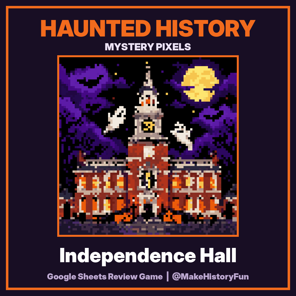 Haunted History Mystery Pixels: Independence Hall